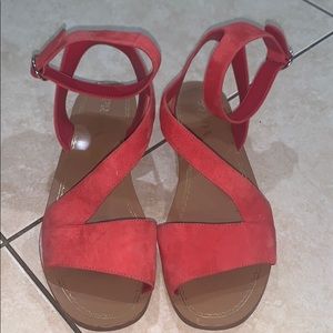PRADA SANDALS ..RED..